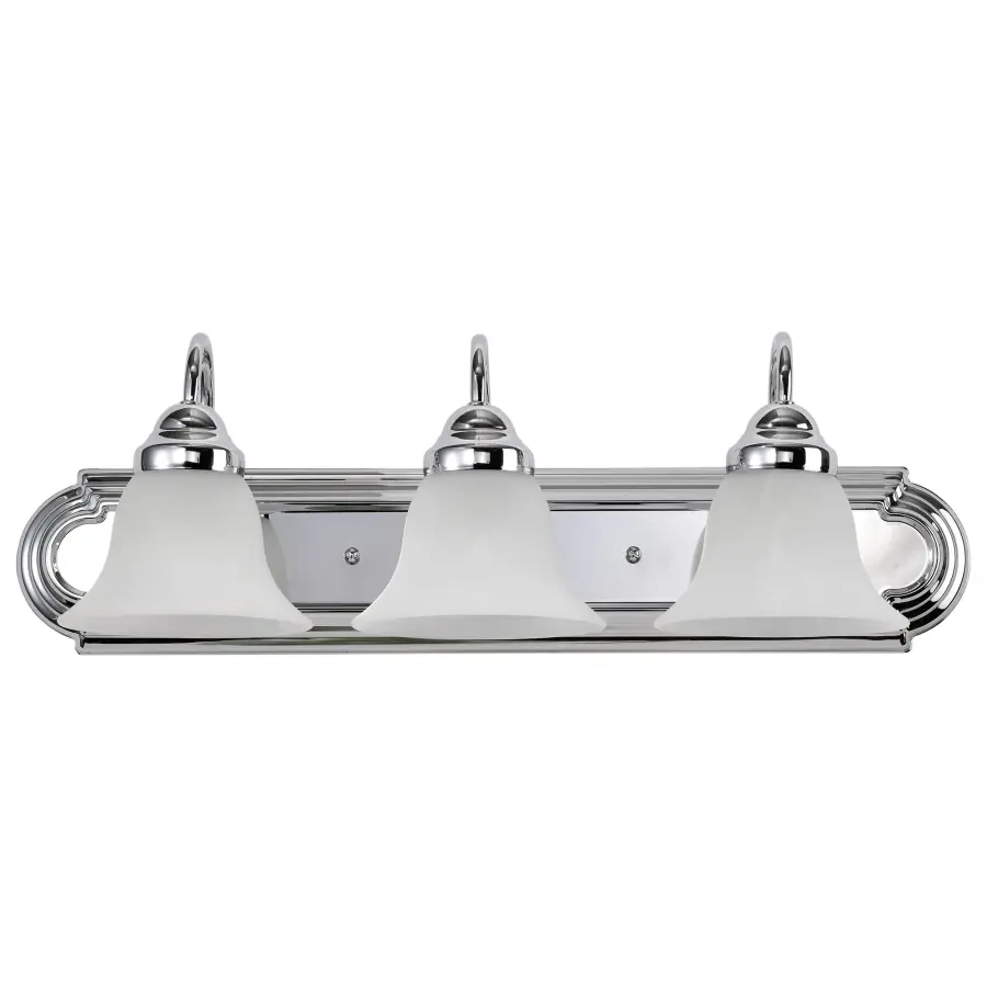 Ballerina 3-Light Vanity with Alabaster Glass - Image 2