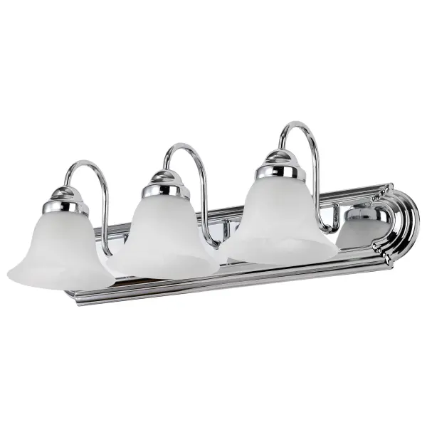 Ballerina 3-Light Vanity with Alabaster Glass - Image 6