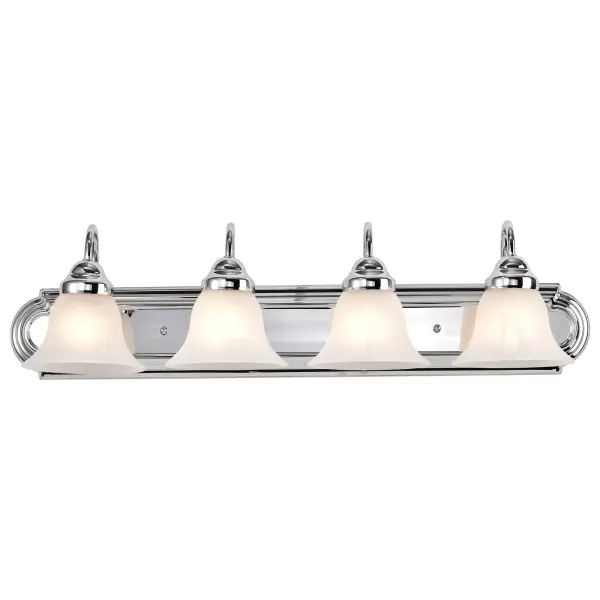 Ballerina 4-Light Vanity with Alabaster Glass - Image 7