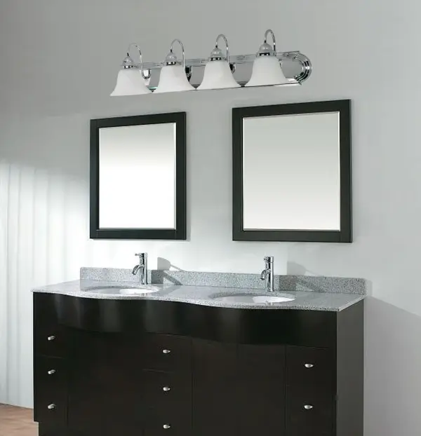 Ballerina 4-Light Vanity with Alabaster Glass - Image 8