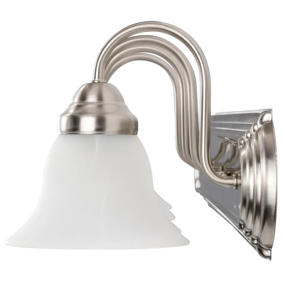 Ballerina 4-Light Vanity with Alabaster Glass Bell Shades - Image 4