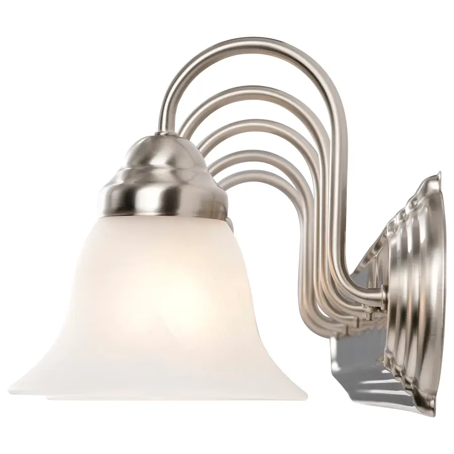 Ballerina 5-Light Vanity with Alabaster Glass Bell Shades - Image 7