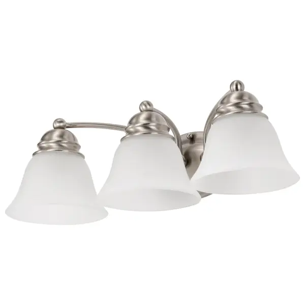 Empire 3-Light Vanity with Frosted White Glass - Image 6