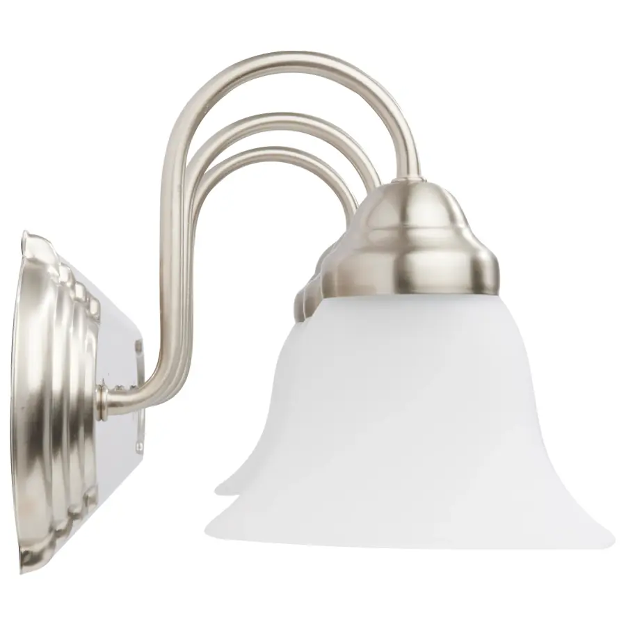 Ballerina 3-Light Vanity Light with Frosted White Glass - Image 4