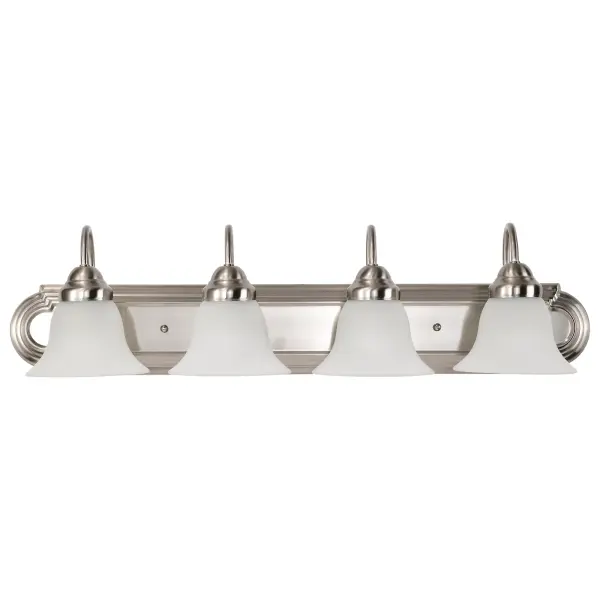 Ballerina 4-Light Vanity with Frosted White Glass - Image 6