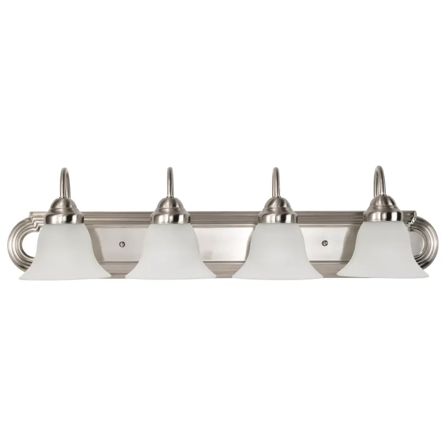 Ballerina 4-Light Vanity with Frosted White Glass - Image 6