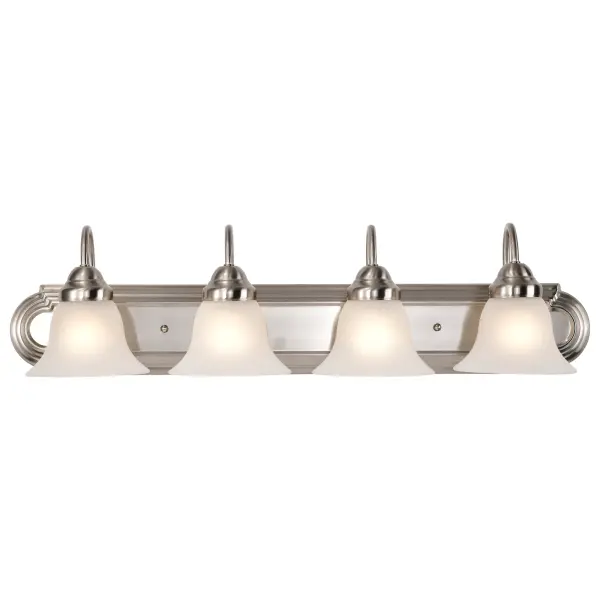 Ballerina 4-Light Vanity with Frosted White Glass - Image 7