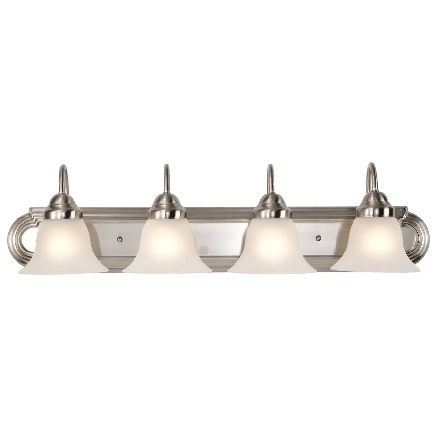 Ballerina 4-Light Vanity with Frosted White Glass - Image 7