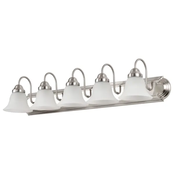 Ballerina 5-Light Vanity with Frosted White Glass - Image 2
