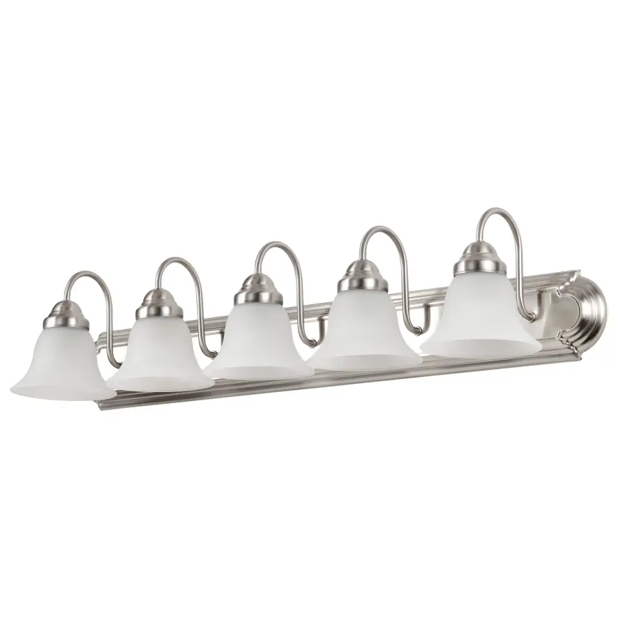 Ballerina 5-Light Vanity with Frosted White Glass - Image 2