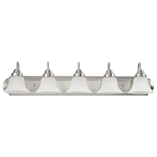 Ballerina 5-Light Vanity with Frosted White Glass - Image 6