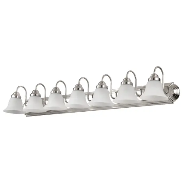 Ballerina 7-Light Vanity with Frosted White Glass - Image 2