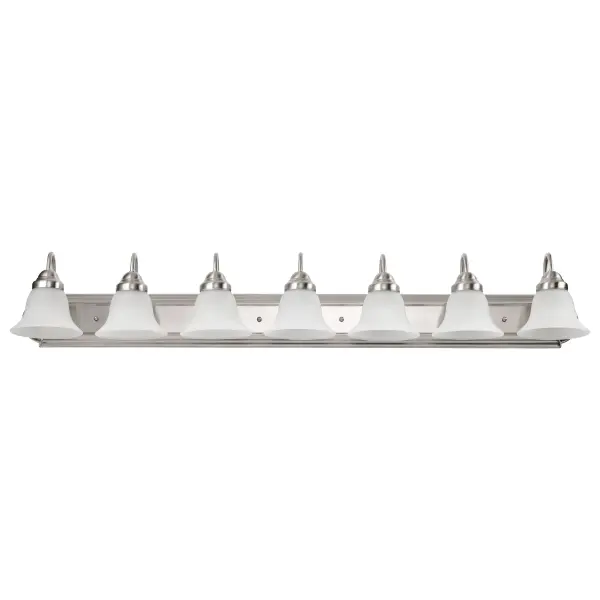 Ballerina 7-Light Vanity with Frosted White Glass - Image 5