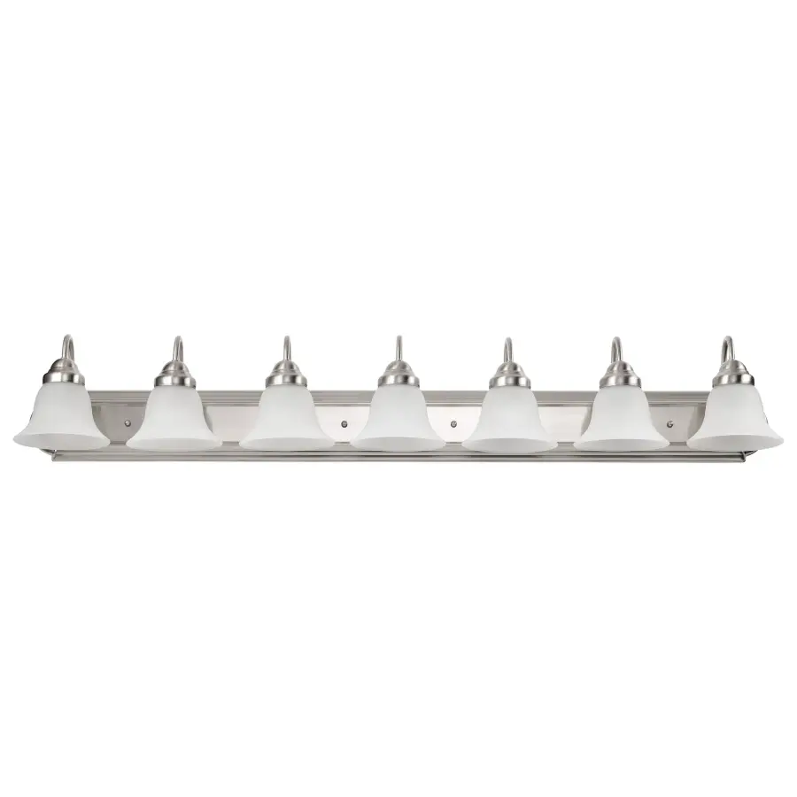 Ballerina 7-Light Vanity with Frosted White Glass - Image 5