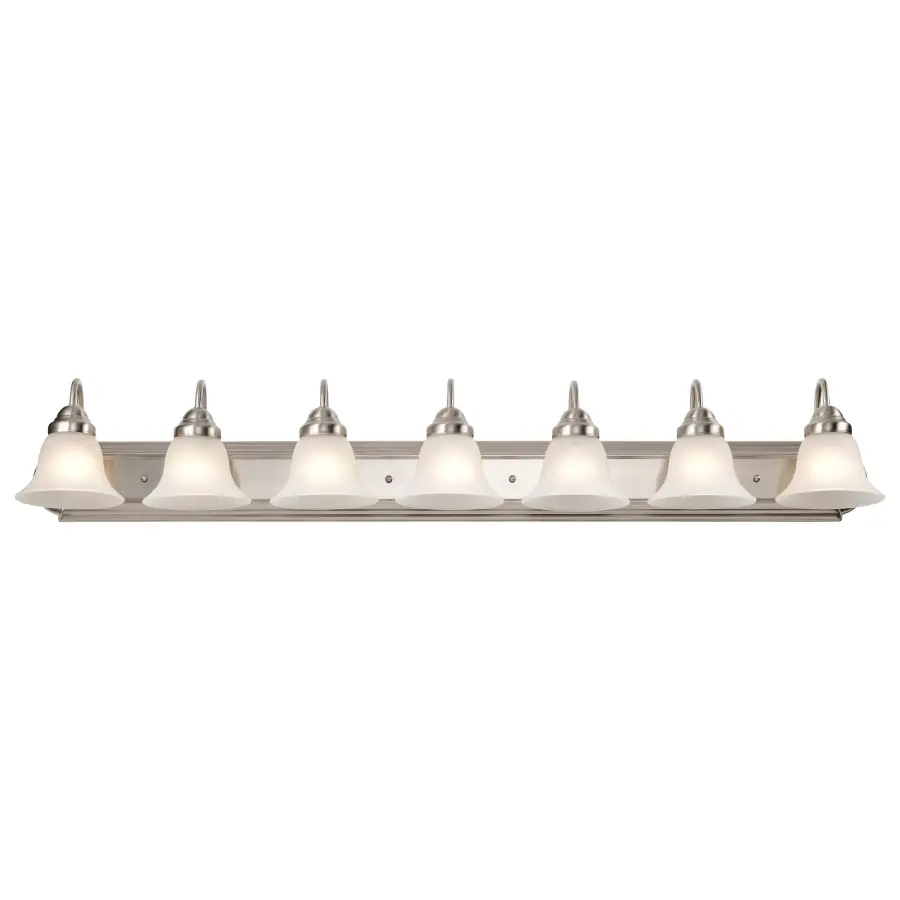 Ballerina 7-Light Vanity with Frosted White Glass - Image 7