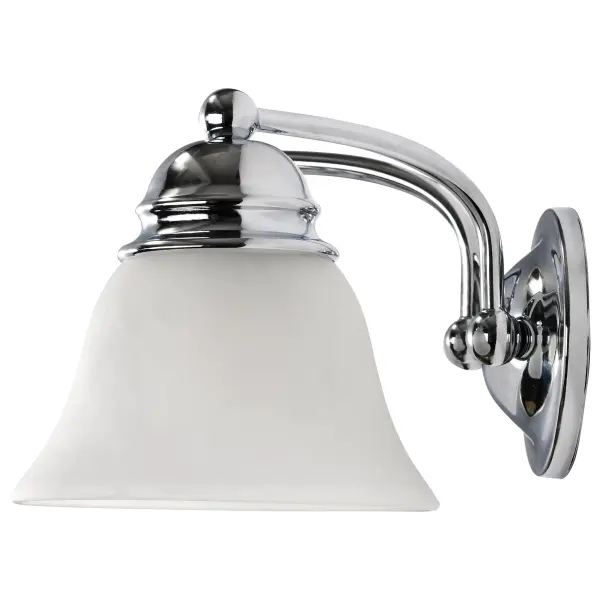 Empire 2-Light Vanity with Alabaster Glass Bell Shades - Image 4