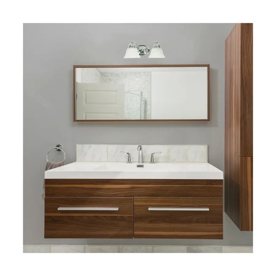 Empire 2-Light Vanity with Alabaster Glass Bell Shades - Image 8
