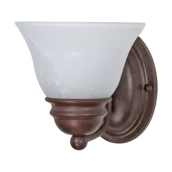 Empire 1-Light Vanity with Alabaster Glass - Image 1