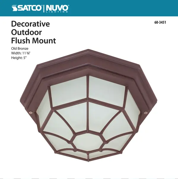 Spider Cage Outdoor Ceiling Light - Image 2