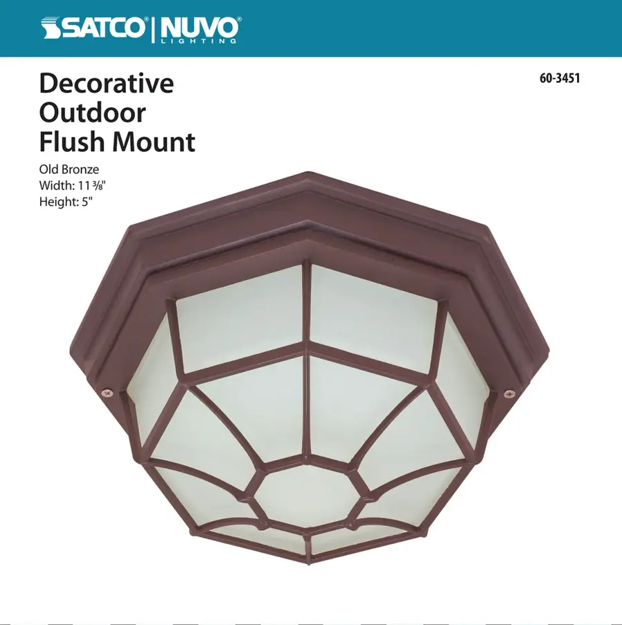 Spider Cage Outdoor Ceiling Light - Image 2