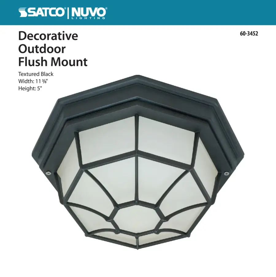 Spider Cage Flush Mount Ceiling Light - Image 2
