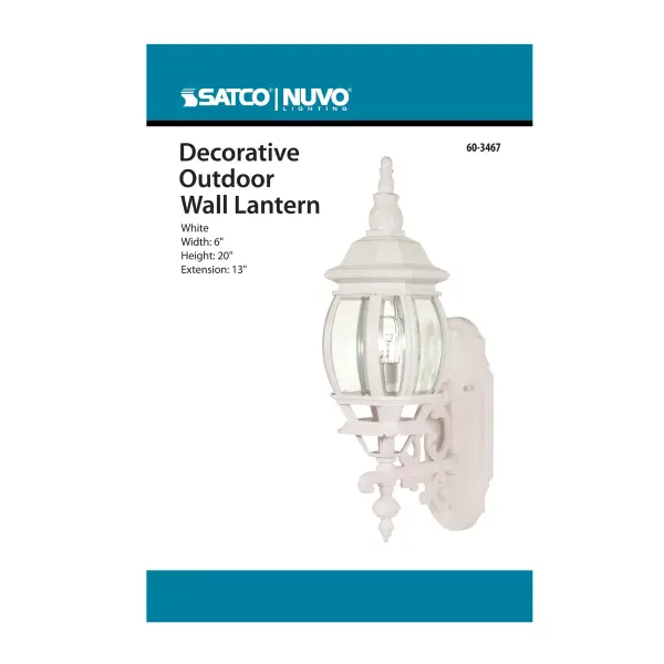 The Central Park wall lantern combines traditional styling with clear beveled glass for a sophisticated outdoor lighting solution. At 20 inches tall, it provides substantial presence and illumination for entryways and porches. - alternate view