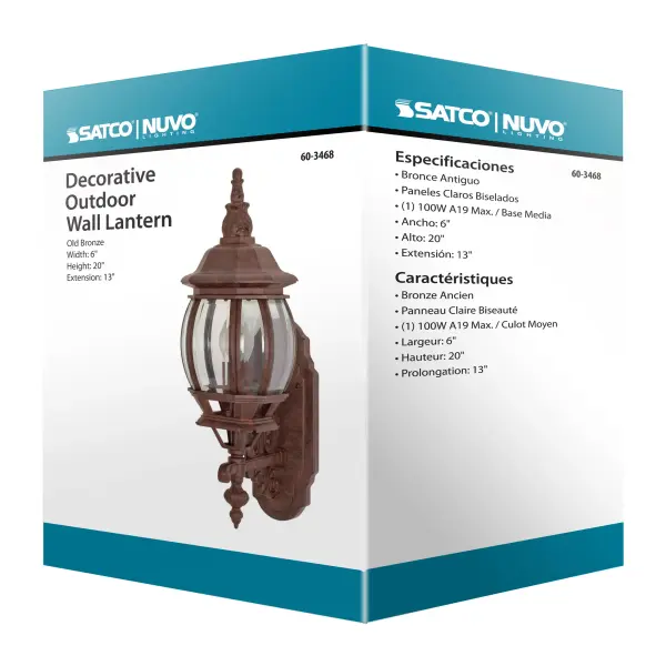 Central Park 20" Outdoor Wall Lantern - Image 8
