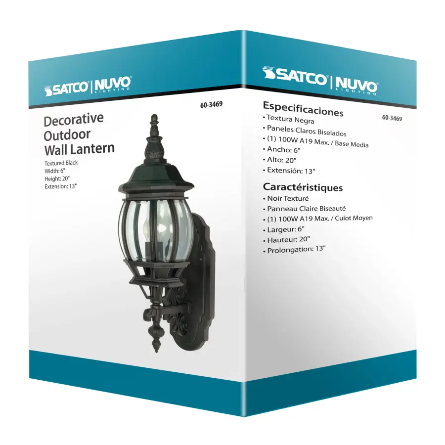 Central Park 20" Outdoor Wall Lantern - Image 8