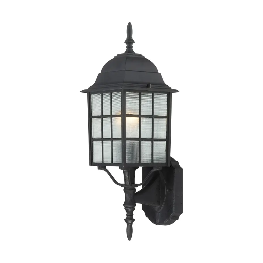 Adams 18" Outdoor Wall Sconce with Frosted Glass - Image 1