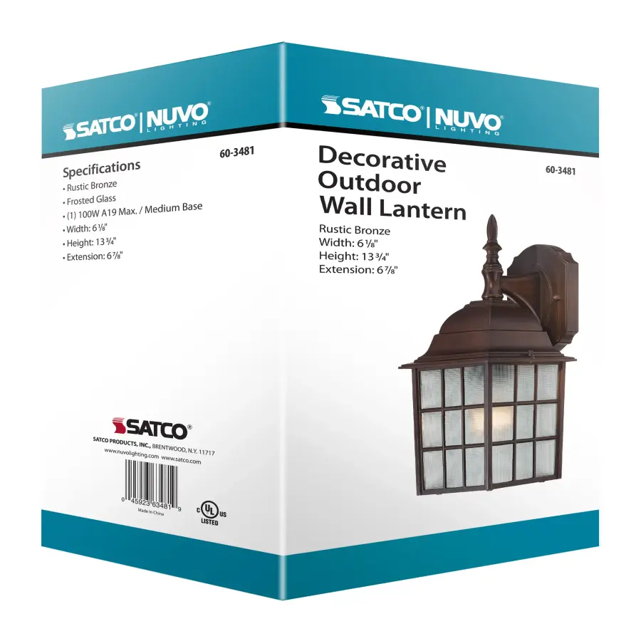 Classic Bronze Wall Sconce Perfect for Outdoor Entryways - Image 7