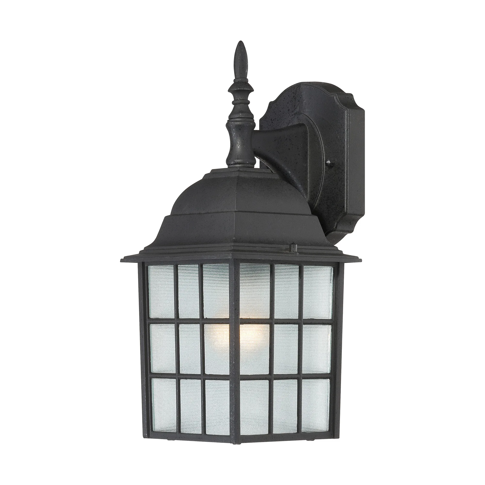Adams 14" Outdoor Wall Sconce with Frosted Glass