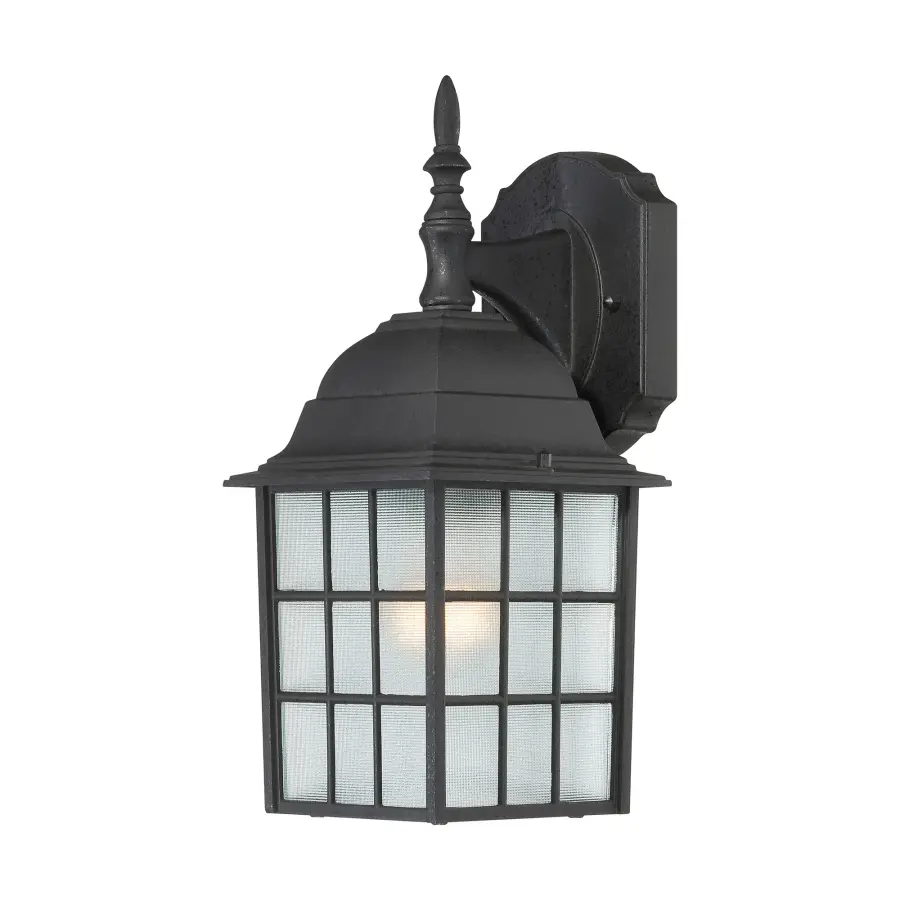 Adams 14" Outdoor Wall Sconce with Frosted Glass - Image 1
