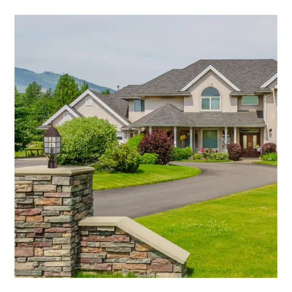 Adams Outdoor Post Light with Frosted Glass - Image 9