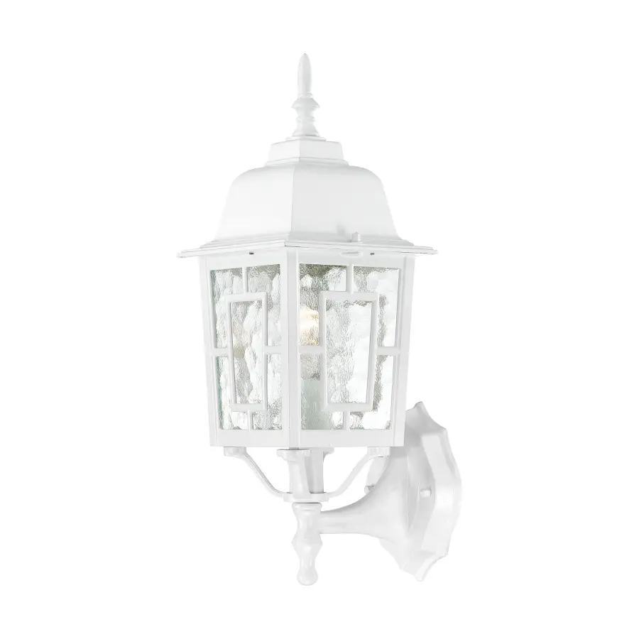 Banyan Outdoor Wall Sconce with Clear Water Glass - Image 1
