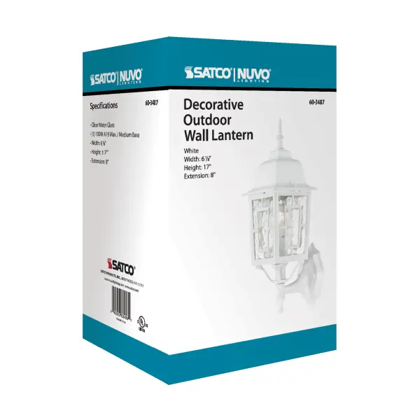 Banyan Outdoor Wall Sconce with Clear Water Glass - Image 3