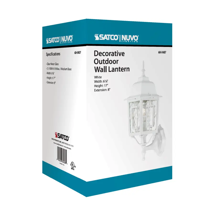 Banyan Outdoor Wall Sconce with Clear Water Glass - Image 3