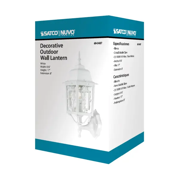 Banyan Outdoor Wall Sconce with Clear Water Glass - Image 4