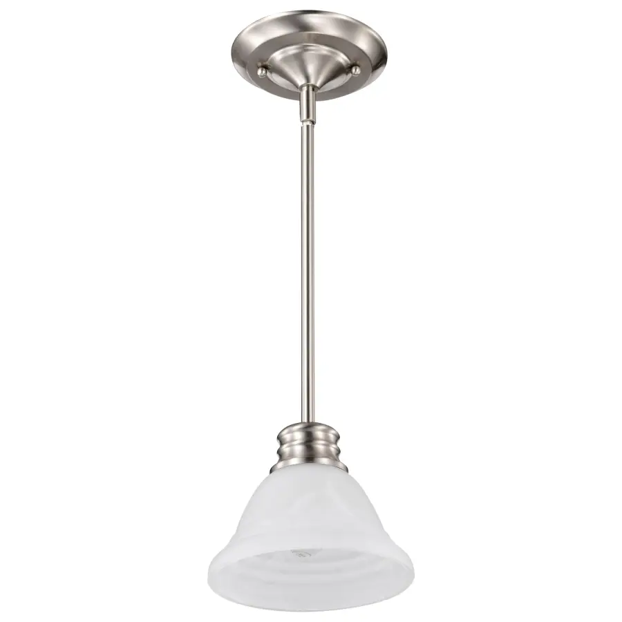 Empire 7" Mini Pendant with Alabaster Glass - Image 3