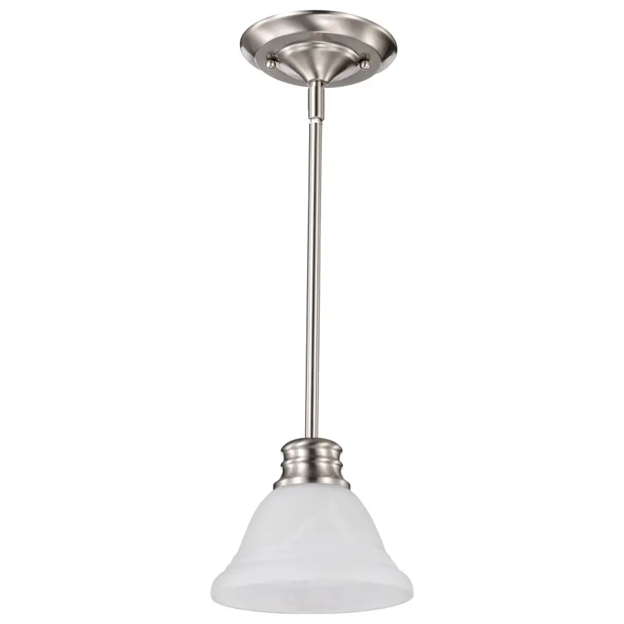 Empire 7" Mini Pendant with Alabaster Glass - Image 4