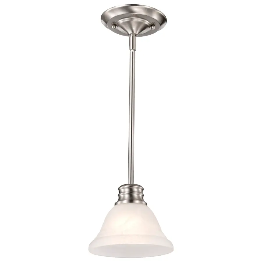 Empire 7" Mini Pendant with Alabaster Glass - Image 5