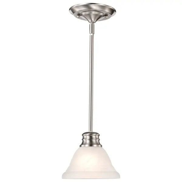 Empire 7" Mini Pendant with Alabaster Glass - Image 6