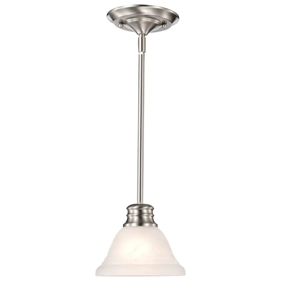 Empire 7" Mini Pendant with Alabaster Glass - Image 6