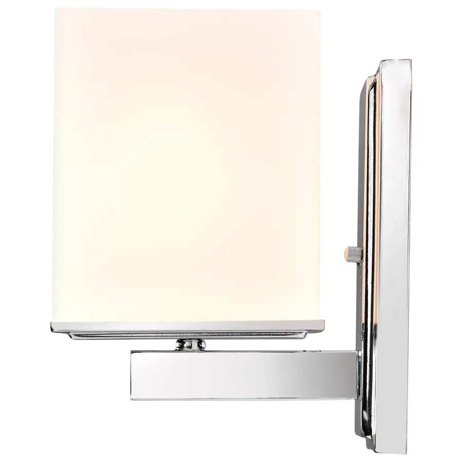 Bento 1-Light Vanity Fixture with Satin White Glass - Image 6