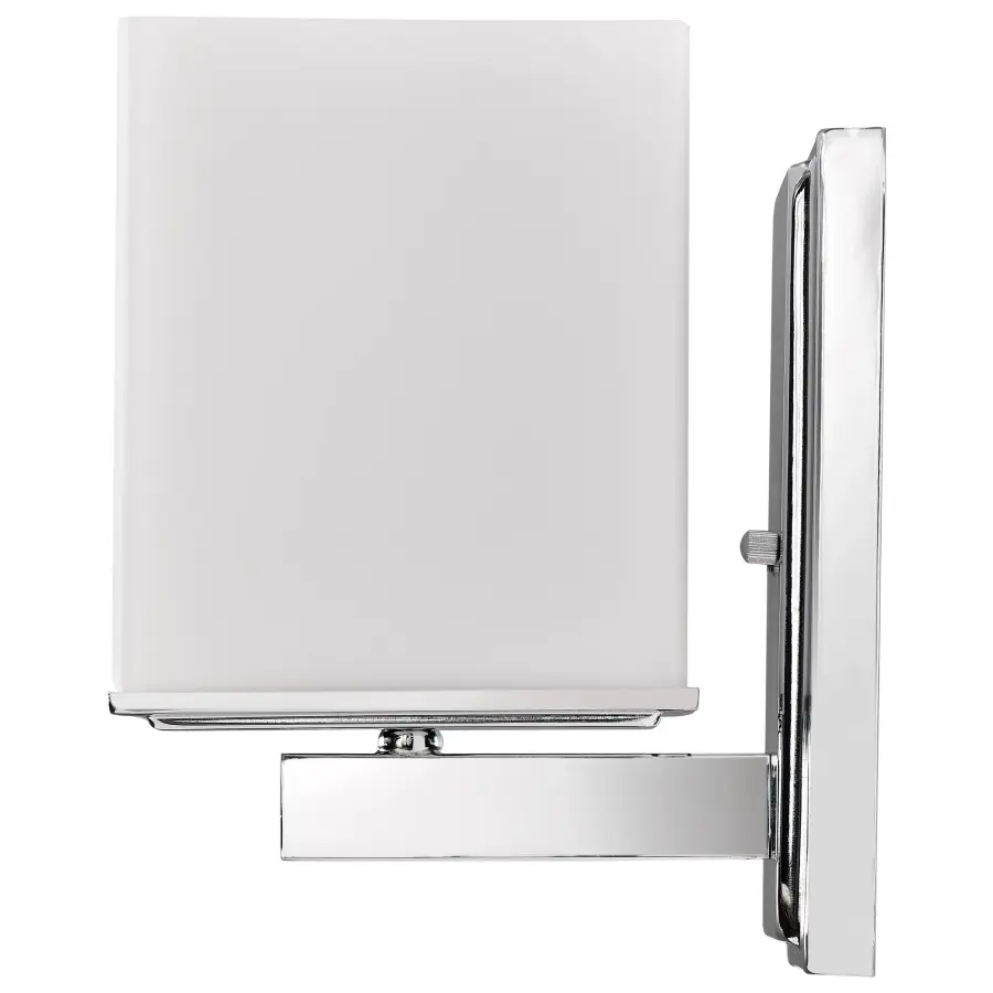 Bento 1-Light Vanity Fixture with Satin White Glass - Image 7