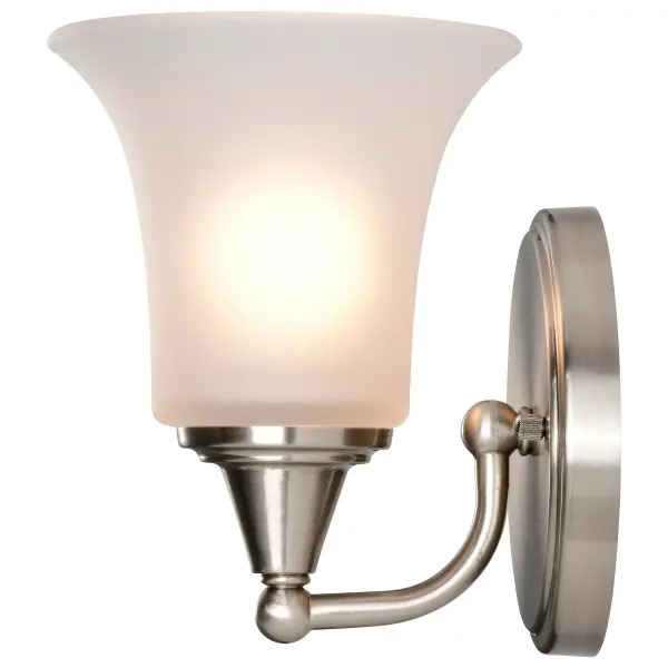 Surrey 1-Light Vanity Fixture with Frosted Glass - Image 2