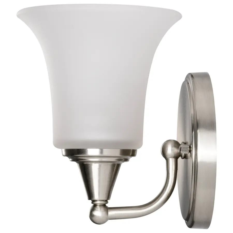 Surrey 1-Light Vanity Fixture with Frosted Glass - Image 3