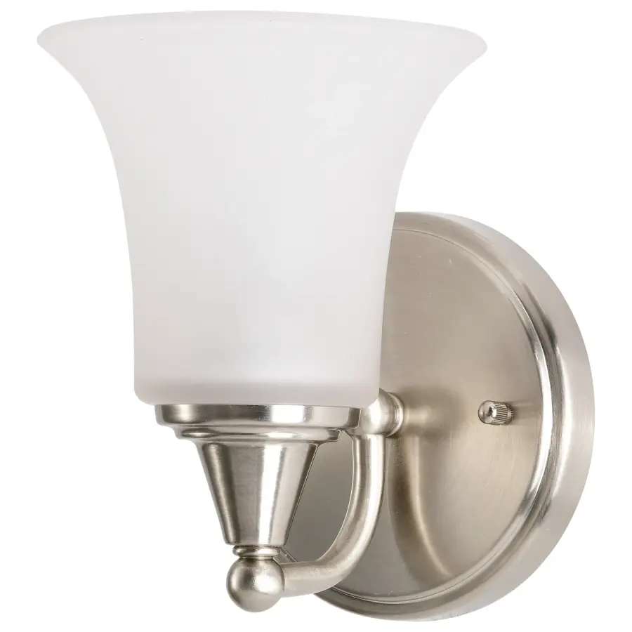 Surrey 1-Light Vanity Fixture with Frosted Glass - Image 4