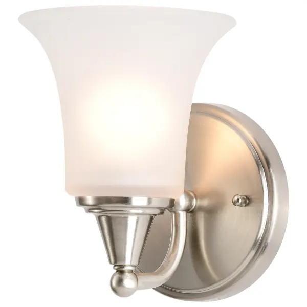 Surrey 1-Light Vanity Fixture with Frosted Glass - Image 6