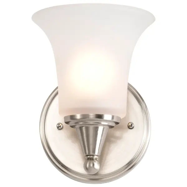 Surrey 1-Light Vanity Fixture with Frosted Glass - Image 7