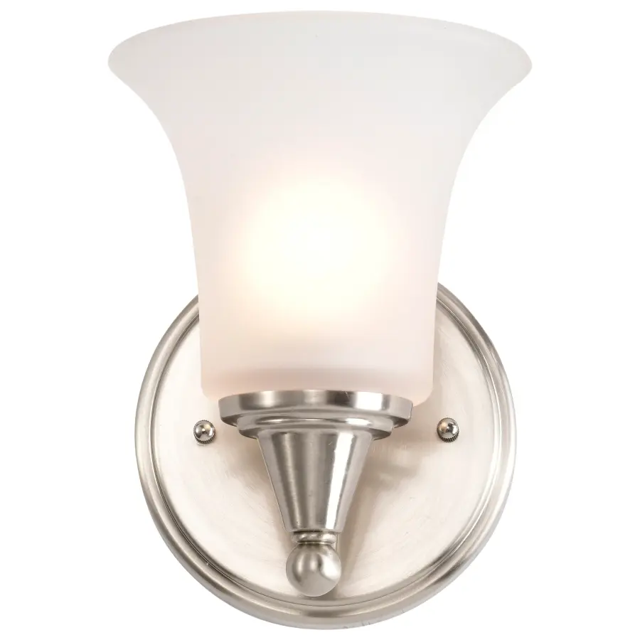 Surrey 1-Light Vanity Fixture with Frosted Glass - Image 7